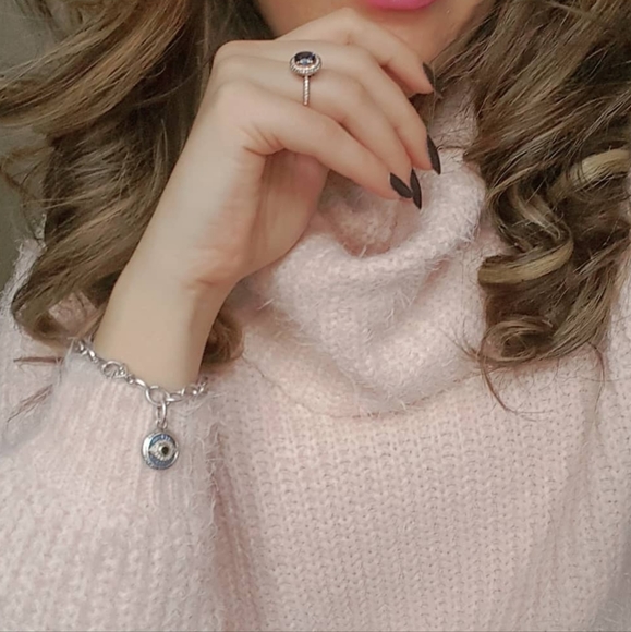 Blush Knit Turtleneck - Picture 1 of 6